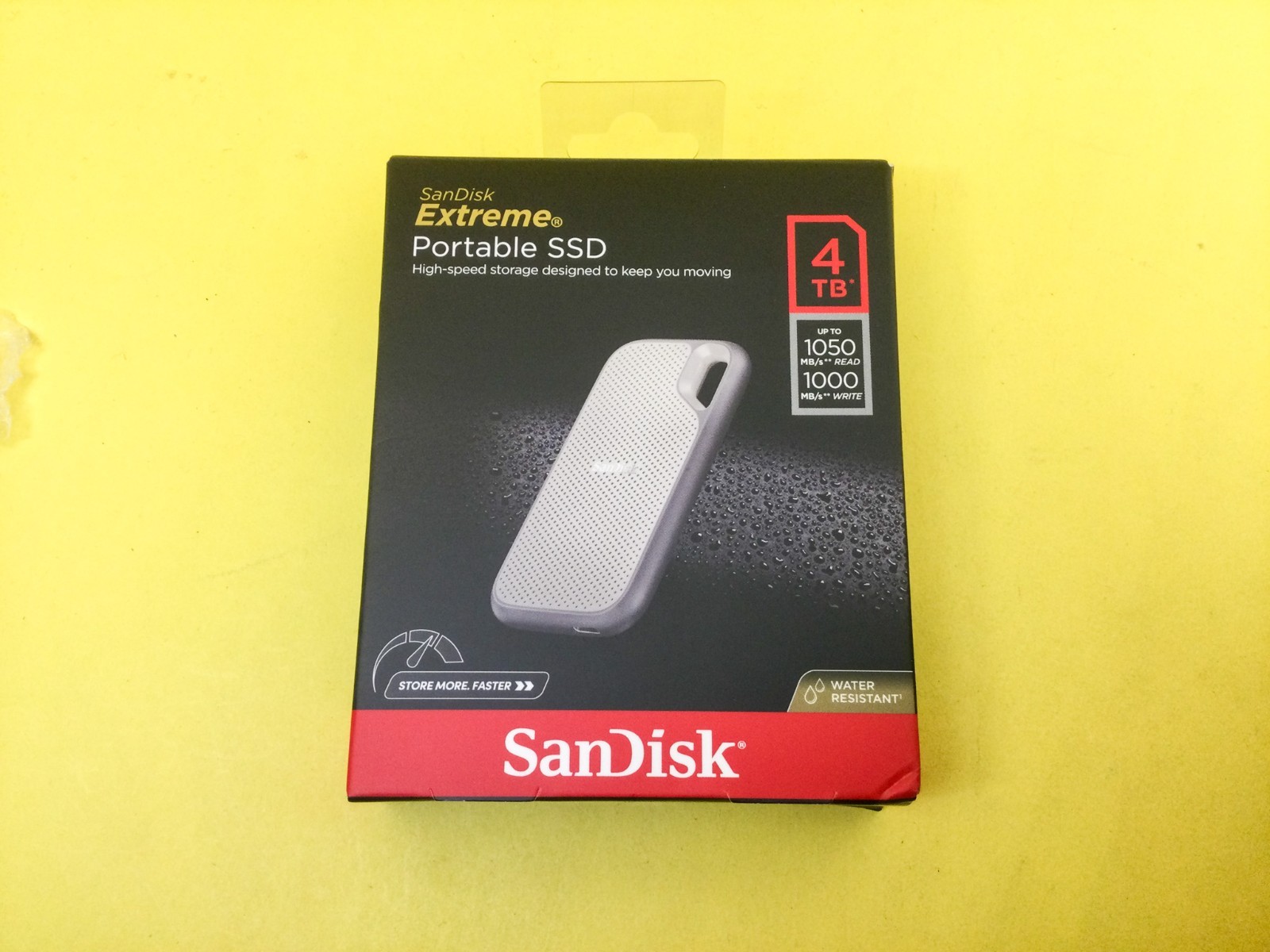 新品未開封 SanDisk Extreme ポータブルSSD 4TB カテゴリー 【公式通販】