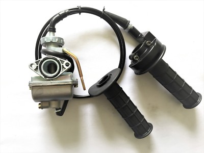 1985-2004 Honda XR80R Carburetor & Throttle Cable with Handle Grip Bar 7/8'' 