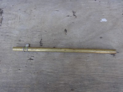 Vintage WESTERN BRASS FLUTE Made in San Francisco, California 14