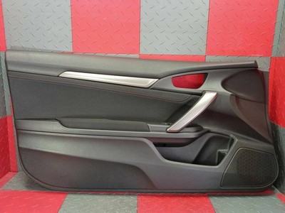 2019-2020 Honda Civic LH Driver Front Door Interior Trim Panel Black Sharp!