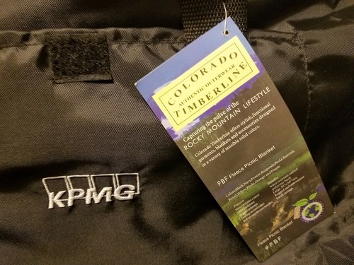 Colorado Timberline Fleece Picnic Blanket 50