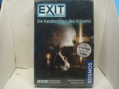 Kosmos : Exit Das Spiel Die Katakomben Des Grauens Game (Brand New Sealed)