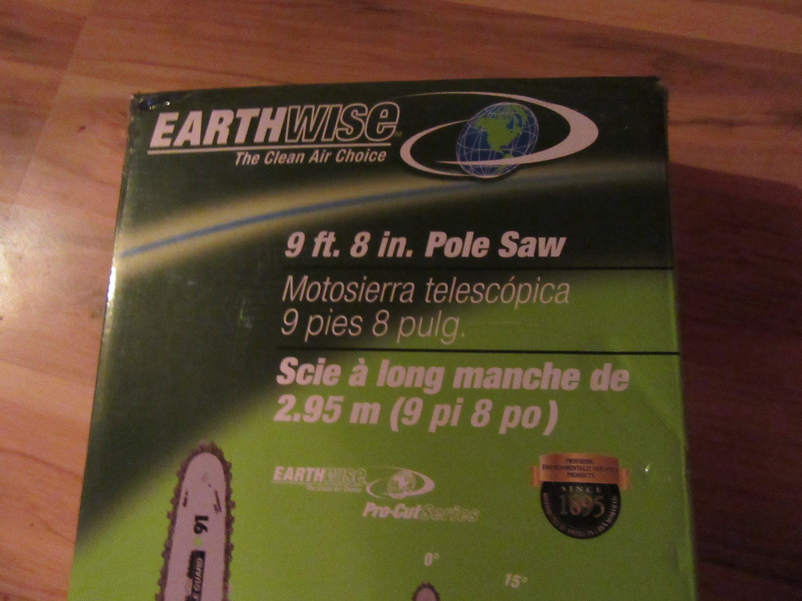 Earthwise 10 ft Corded Pole Saw Orange NIB