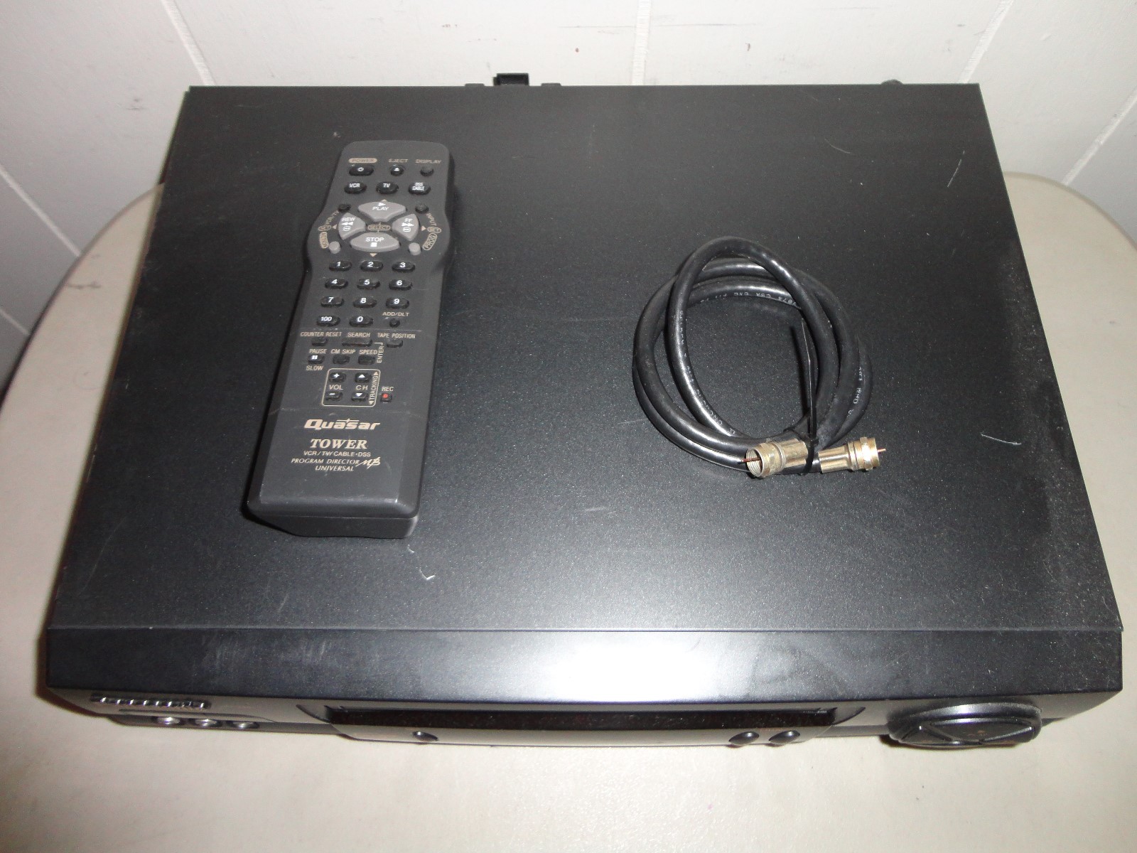 Panasonic PV-V9451 Omnivision 4 Head Hi-Fi Stereo VHS VCR Player Recorder Extras