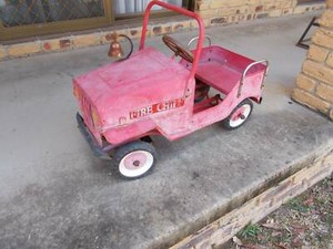 pedal truck fire metal