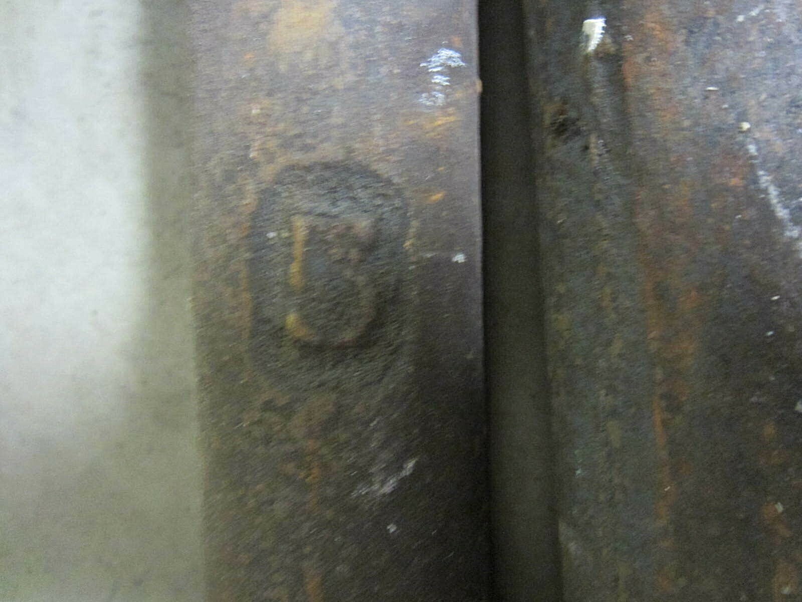 Vintage 5# Pound Cast Iron Window Sash Weight Lot of 4