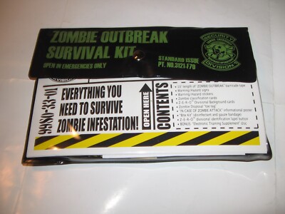Zombie Outbreak -Survival Kit-  (Halloween Boo!)