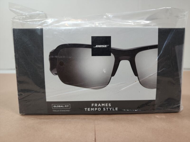 Bose Frames Tempo Audio Sport Sunglasses - Black (839767-0110) NEW SEALED 