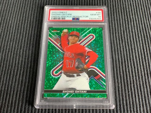 大谷翔平 2022 Topps1st Edition Green Foil Shohei Ohtani 2022 Topps #1 Green Foil /499 Price Guide