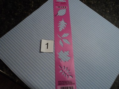 Multiple Stencils for Scrapbooking or Walls