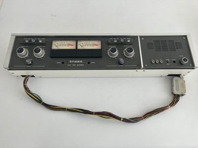 Studer B67 VU Meter Bridge / Meterbridge + Monitor Speaker #1