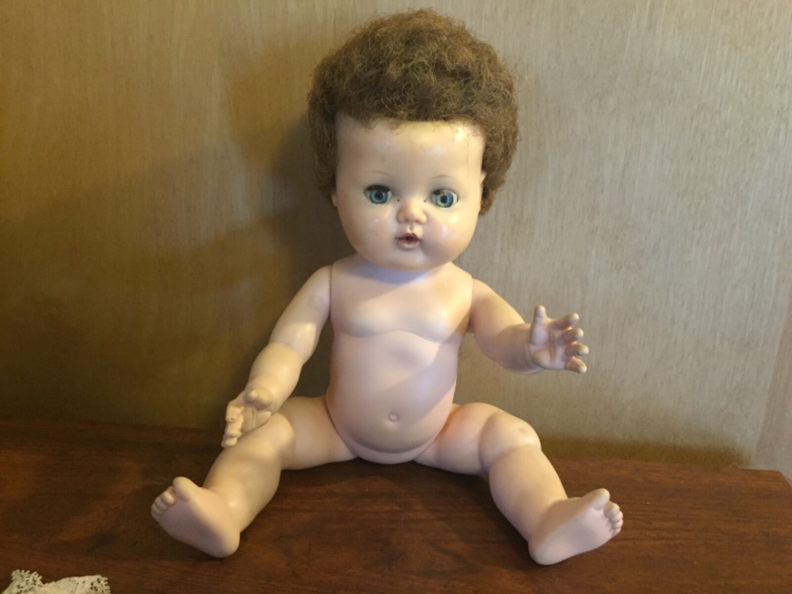 1959 13” Vintage Vinyl American Character Tiny Tears Baby Doll
