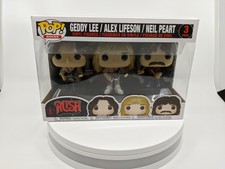 Rush Funko Pop Geddy Lee Alex Lifeson Neil Peart 3 Pack | eBay