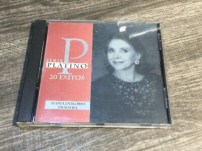 CD / Serie Platino: 20 Exitos by María Dolores Pradera (CD, Feb-1997, Sony BMG)
