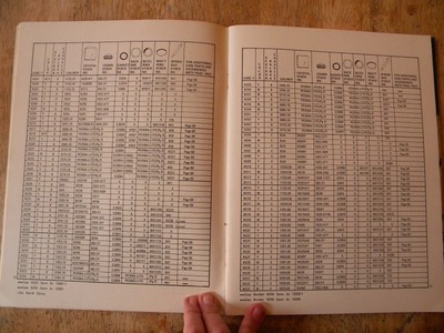 1974 CASE PARTS CATALOG WATCH REPAIR BULOVA ACCUTRON CARAVELLE CRYSTALS SPRINGS