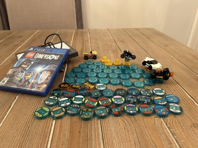 Lego Dimensions Lot Scooby Doo, Dr. Who, Many More w PS4 Game/Portal
