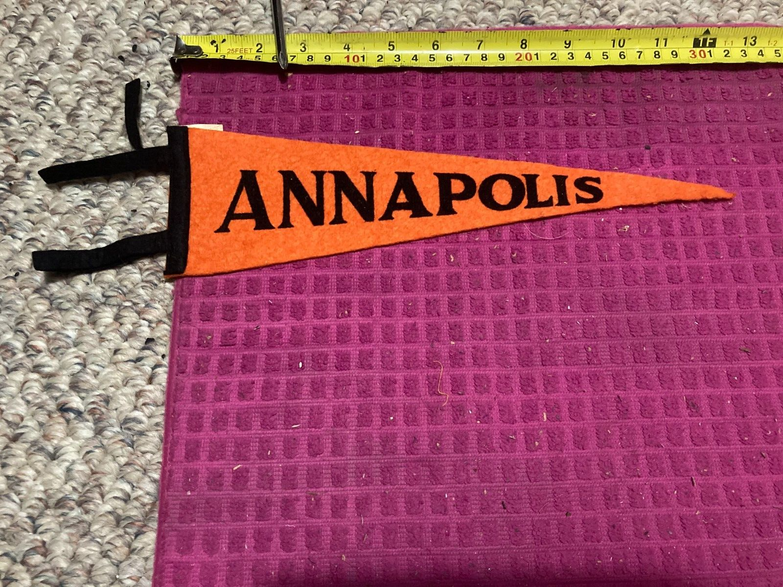 Annapolis MD Pennant State Capital - Naval Academy THE KEEZER MFG CO Plaistow NH