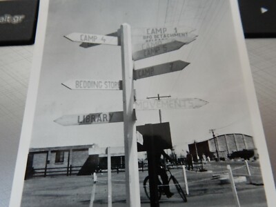 1948 ERA  private Photograph  RAF EL HAMRA   EGYPT   80 x 55mm  