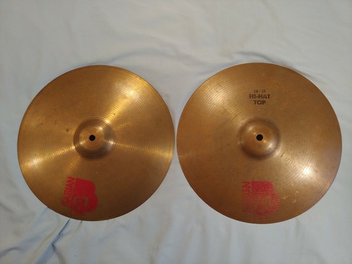 Vintage pair of Sabian B8 14