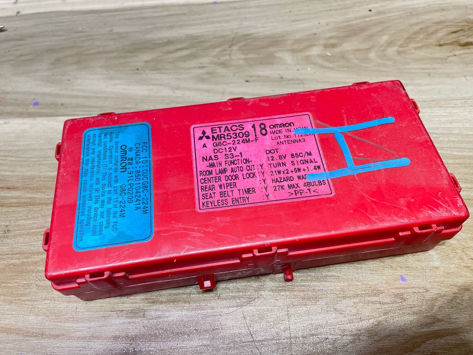 2002 2003 lancer outlander control module keyless ETACS