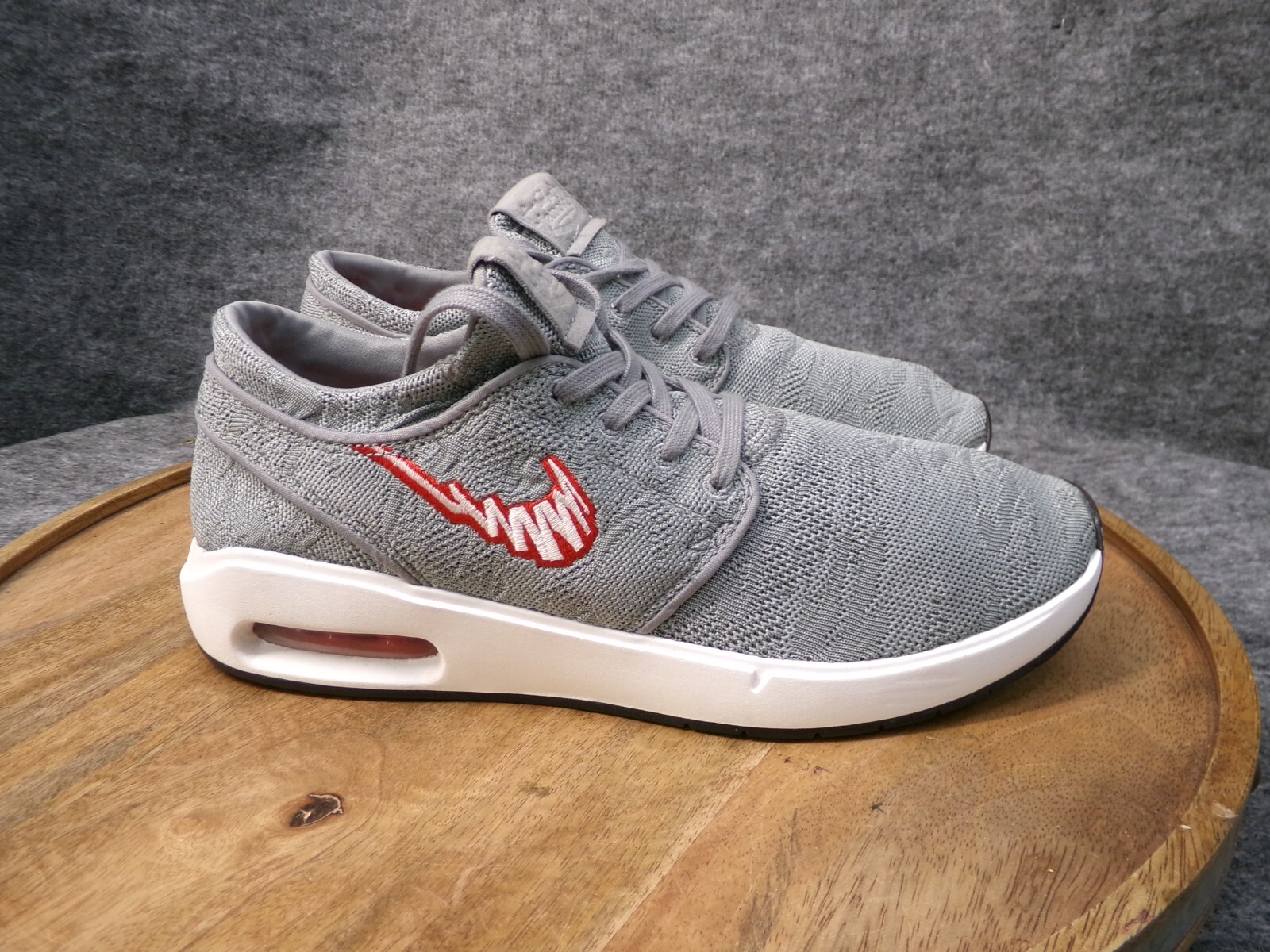 希少NIKE SB AIR MAX STEFAN JANOSKI 2　27cm Nike SB Air Max Stefan Janoski 2 Grey White Red AQ7477-008
