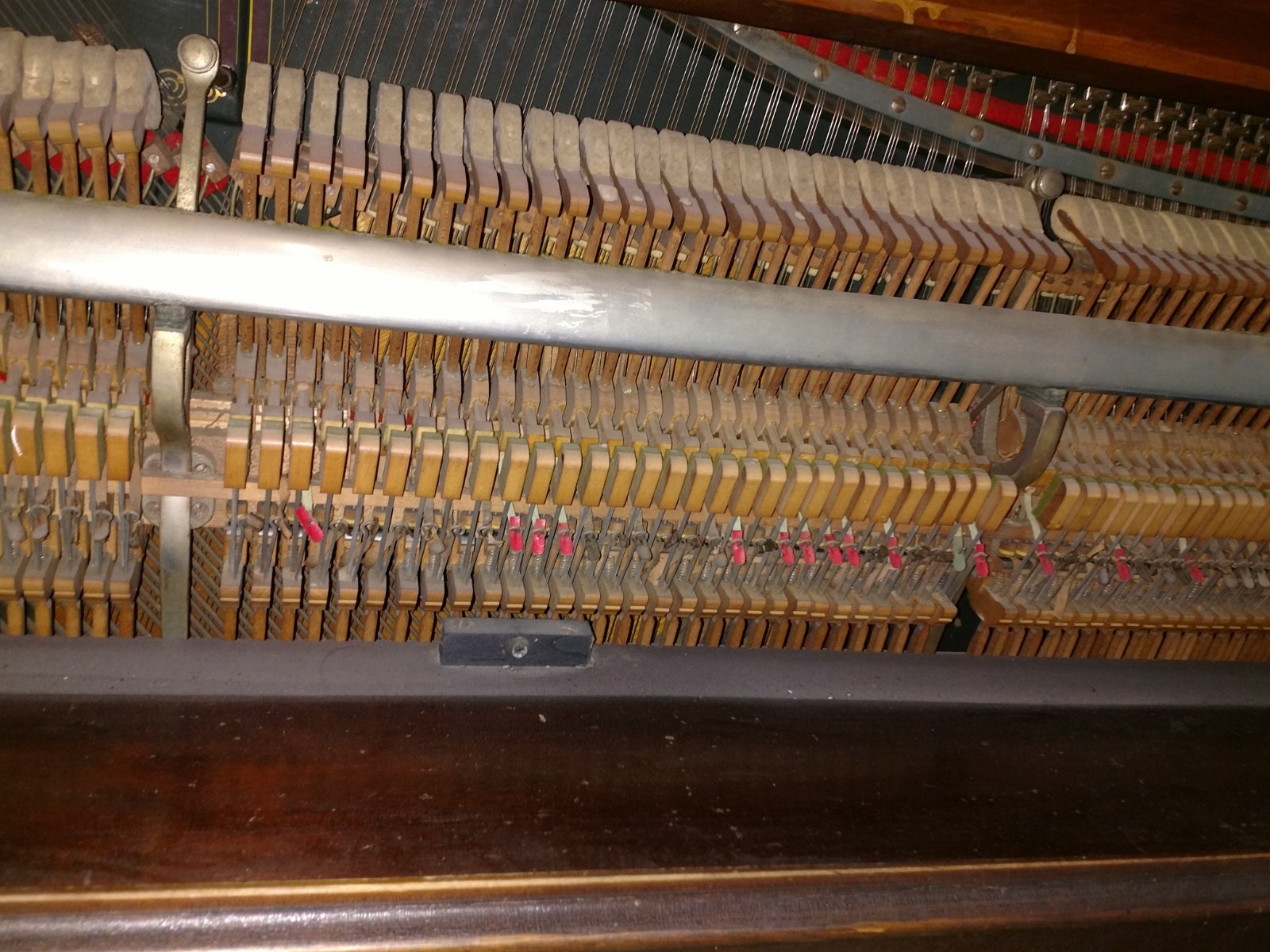 antique upright Biddle piano - free