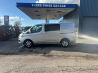 Ford Transit Custom 2.0 EcoBlue 130ps D/Cab Limited L1 Factory Crew Van Inc Vat