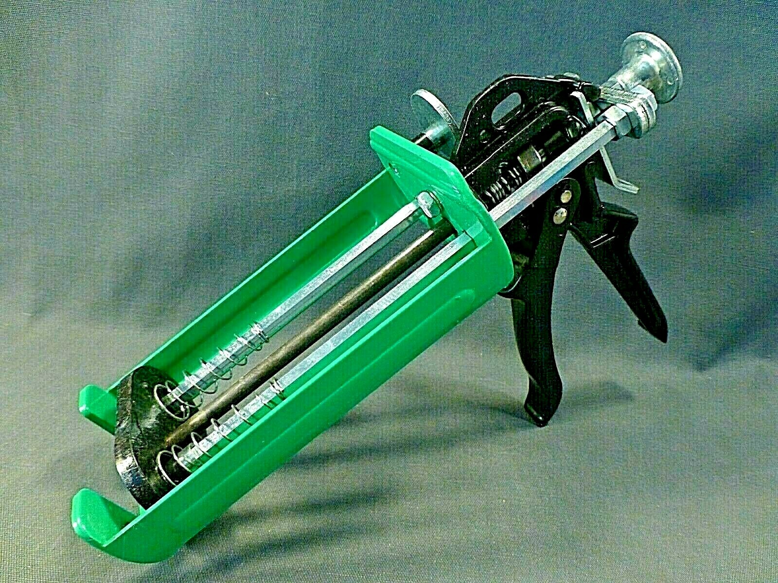 Industrial Dual Epoxy Applicator Gun Dispenser Caulk Double Barrel Twin New