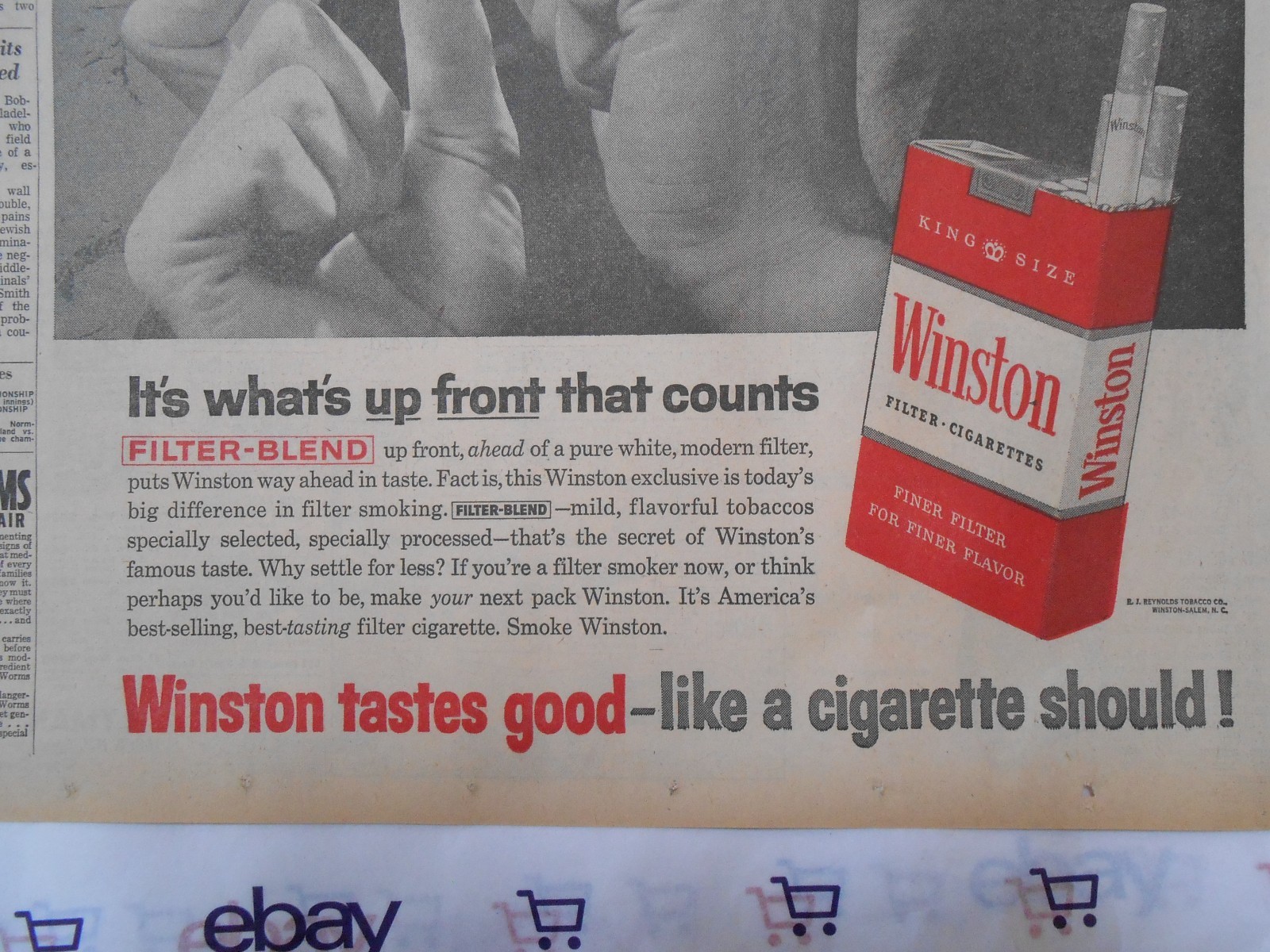OREGON JOURNAL - WINSTON CIGARETTES 