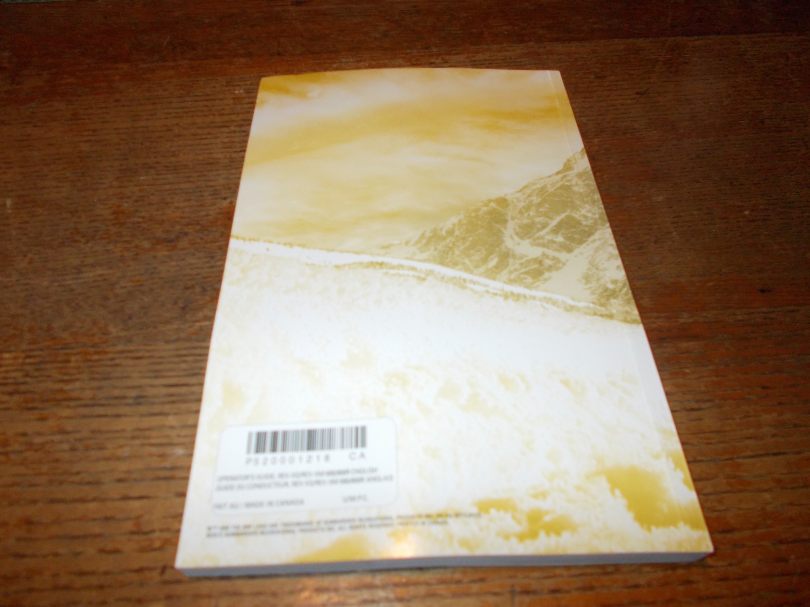 2013 SKI-DOO SNOWMOBILE REV-XS-REV-XM OPERATORS MANUAL 520 001 218