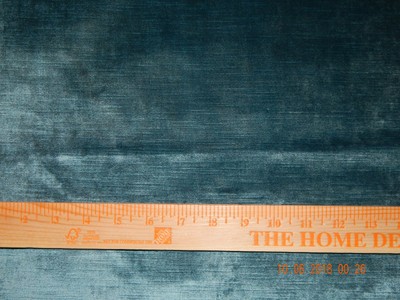 DESIGN HIGH END JB MARTIN DISTRESSED VELVET BRUSSELS IN ROBBINS' EGG 1 YD