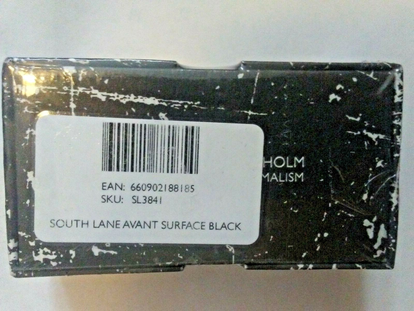 Pre-owned South Lane Stockholm South Lane Avant Surface Watch - Black (made In Switzerland)
