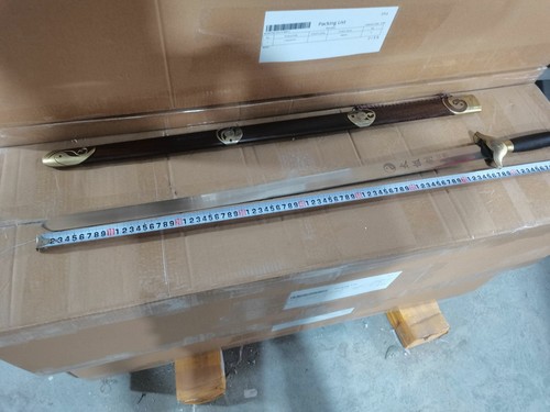 Chinese Kungfu Tai Ji Jian太极剑 Stainless Steel WuShu Soft Excercise Tai Chi Sword