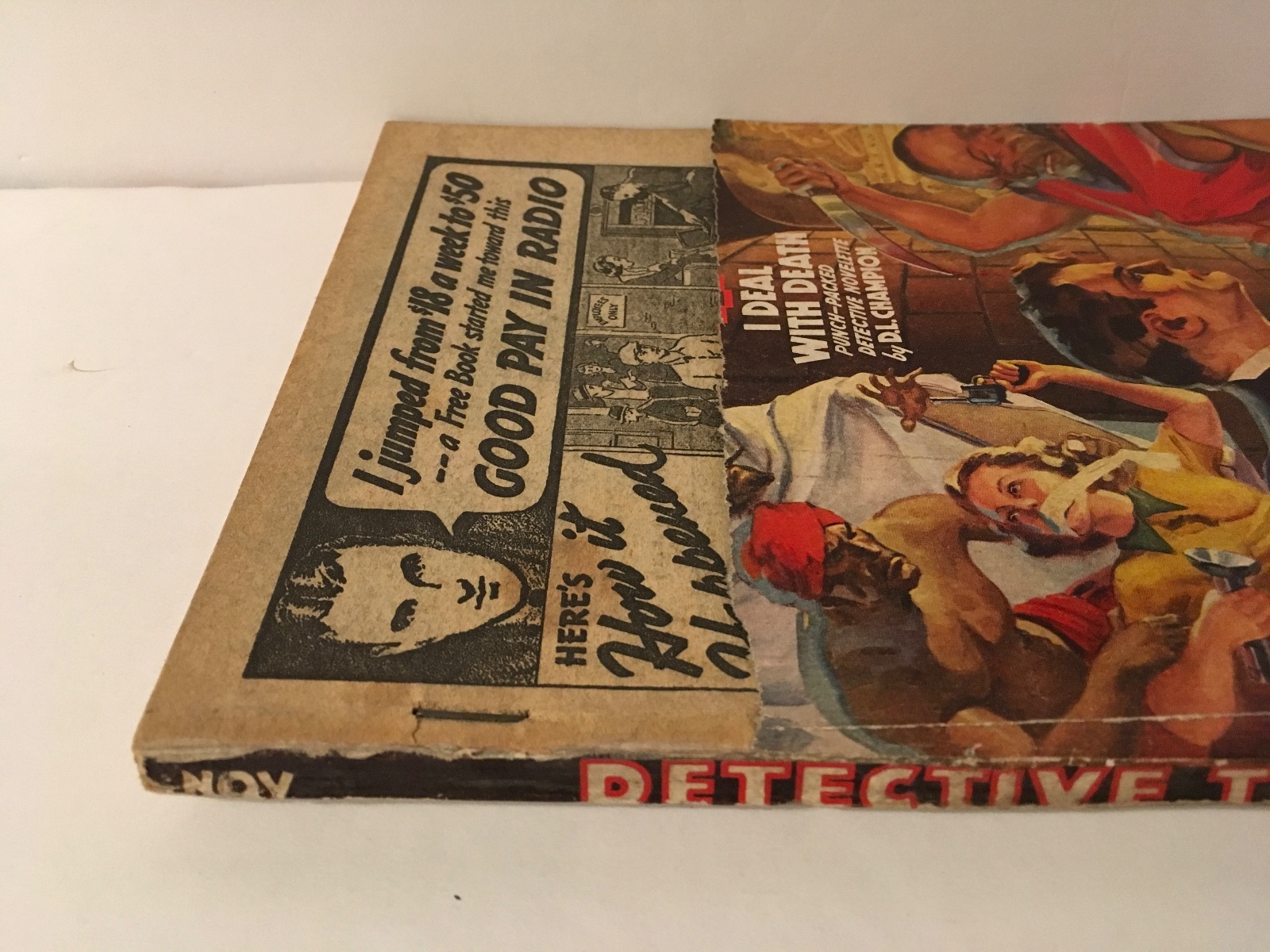 Detective Tales Pulp November 1938 Vol 10 #4