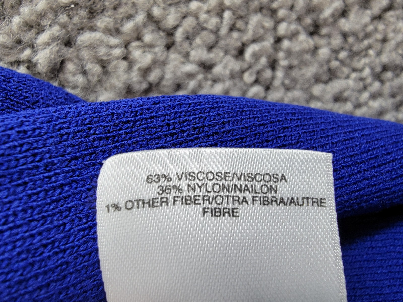 Kasper Open-Front Long-Sleeve Sweater Women's XS Royal Signature Solid - Picture 11 of 16