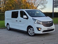 2015 Vauxhall Vivaro 1.6 CDTi 2900 BiTurbo ecoFLEX Sportive Crew Van L2 H1 Euro 