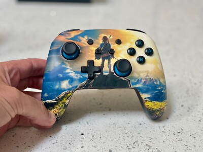 POWER A Enhanced Wireless Controller Nintendo Switch (ZELDA BREATH OF THE WILD)