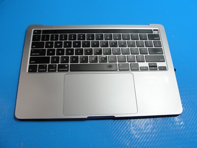 MacBook Pro 13" A2251 Mid 2020 BTO Top Case Palmrest w/Battery Gray 661-15956