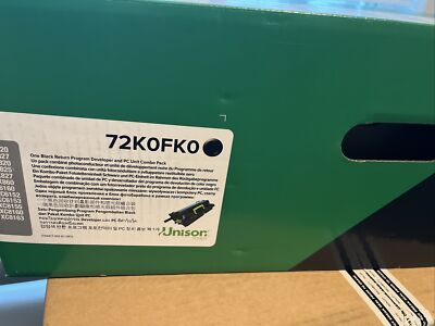 Lexmark 72K0FK0 Black Return Program Developer & Photoconductor Unit Pack Sealed