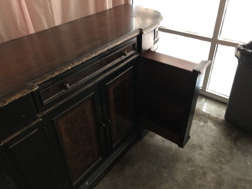 Solid Wood Bar Buffet