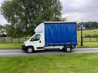 CITROEN RELAY 35 2.2 BLUEHDI 140PS L3 CURTAIN SIDE LUTON VAN 21 REG 39,300 MILES