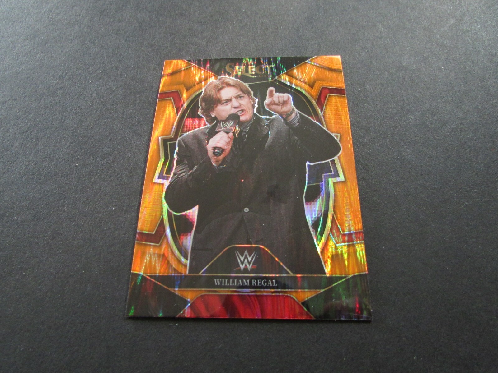 2023 WWE Select Card #99 William Regal Orange Flash Prizm | eBay