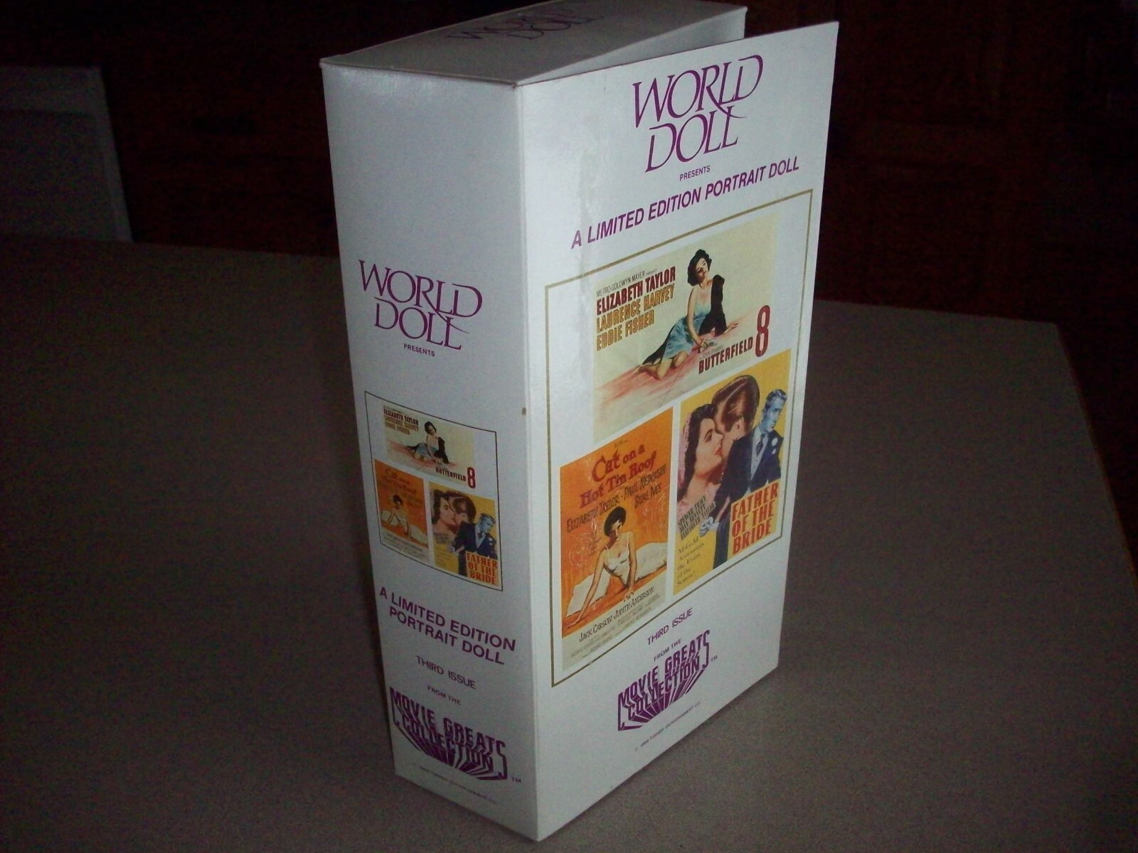Vintage 1988 World Doll Elizabeth Taylor 