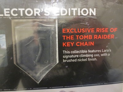 Rise of Tomb Raider Collector's Edition Strategy Guide Sealed w/ Keychain Prima