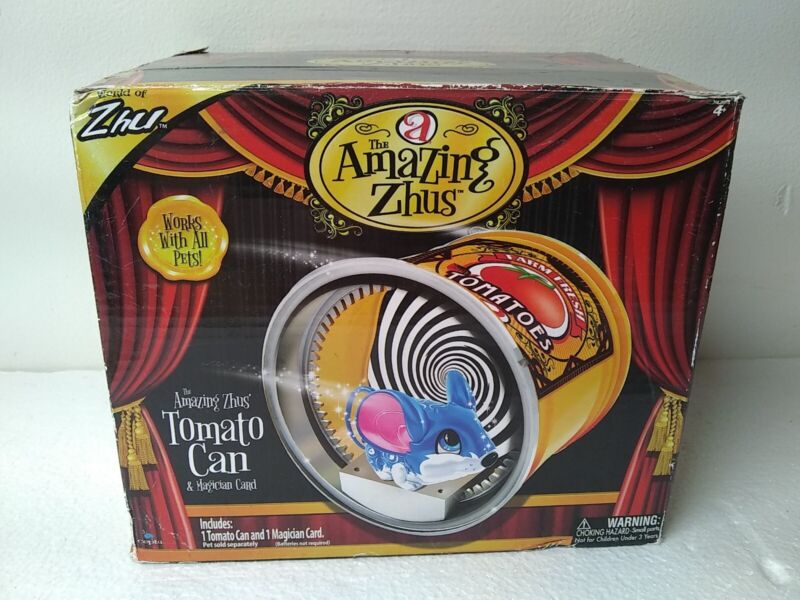 NEW The Amazing Zhus Tomato Can and Magician Card 