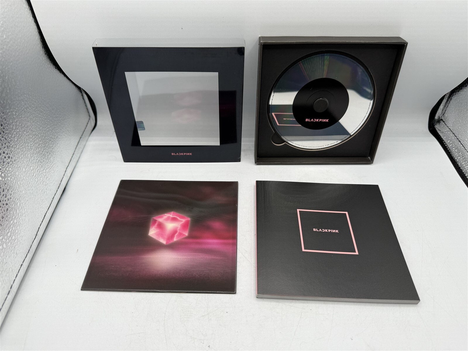 BLACKPINK SQUARE UP 1ST MINI ALBUM BLACK VERSION CD SET | eBay
