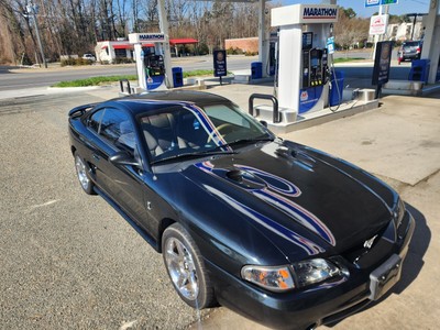 1996 Ford Mustang Coupe Black RWD Manual COBRA