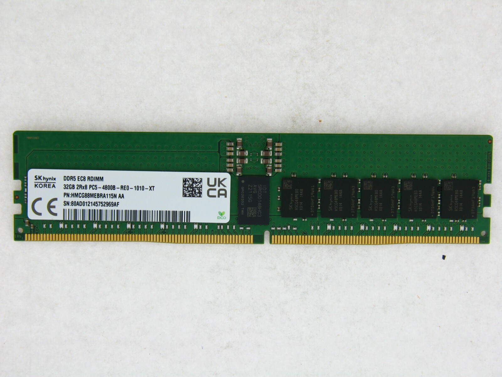 メモリー SKhynix DDR5 32GB, 2x16GB, 4800MHz New Hynix 32GB (2X 16GB ) DDR5 5600MHz PC5-44800 1RX8 Laptop
