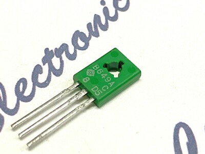 2pcs - HITACHI 2SB649A / B649A PNP 20W 160V 1.5A TO126 2pcs - HITACHI 2SB649A / B649A PNP 20W 160V 1.5A TO126