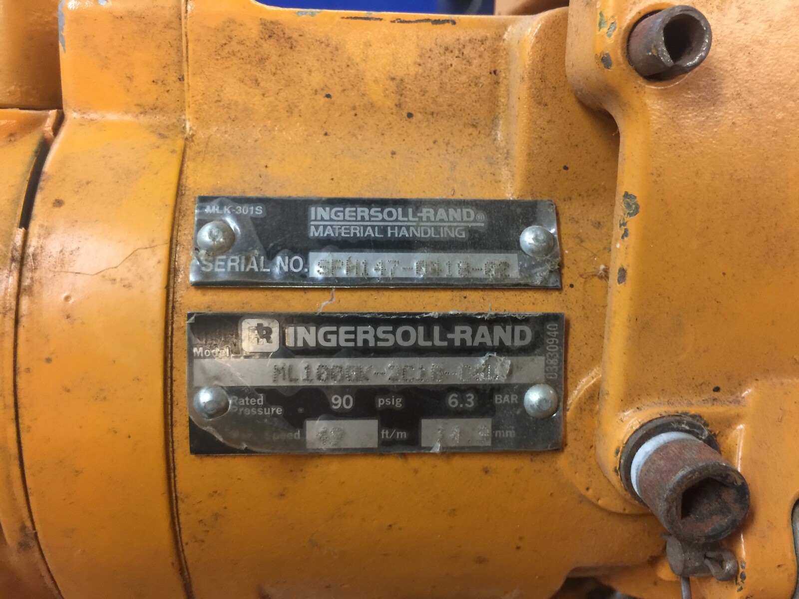 Ingersoll Rand 1 Ton Air Hoist